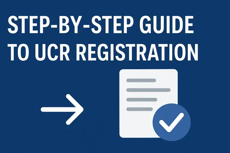 Guide for UCR Registration