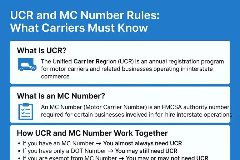 UCR vs MC Number